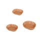 thumbnail image 5 of Cesta de almacenamiento de ratán sintético de 3 piezas, soporte para servir alimentos, contenedor para tocador de baño Oval, 5 of 9