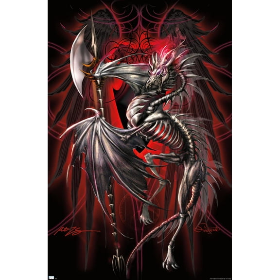 Ruth Thompson - Dragonblade Lichblade Wall Poster, 22.375" x 34"