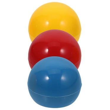 OUNONA 3pcs Cute Colorful Ball Shaped Drawer Knobs Round Door Pulls Cabinet Kitchen Dresser Handles