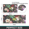 thumbnail image 7 of Pioneer Flower Floral Print Pattern Kitchen Rugs Sets Of 2,Anti Fatigue Kitchen Mat Rugs Non Slip Washable,Decorative Kitchen Floor Mats for Kitchen,Sink,Laundry,17"x30"+17"x47", 7 of 7