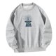thumbnail image 4 of Sudadera con cuello redondo para mujer Sudadera con capucha Manga larga Estampado gráfico Otoño L, 4 of 8