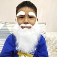 thumbnail image 6 of 1 X Fake Eyebrows and False Beard Costume Props for Role Playing, Theatrical Performances, Halloween, Cosplay and Disguise Kit (Eyebrows and Beard Set), 6 of 6
