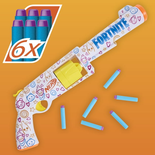 Nerf Fortnite Frenz 4 Ever Foam Dart Blaster, Unlock Code, 6