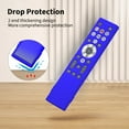 thumbnail image 5 of Silicone Remote Case Protective Cover Sleeve for Hisense ERF6A80 ERF6G80H ERF6F80H for Hisense Class A7 U8 Series 4K for Google TV Remote Anti-Slip Soft Skin Protector with Lanyard, 5 of 8