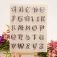 thumbnail image 2 of 3pcs Alphabet Stamp Transparent Clear Seal Stamps for DIY Scrapbooking Craft Photo Album Diary Decoration, 2 of 6