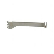 Econoco - SLT/12 - 12" Chrome Hangrail Bracket to Hold Rectangular Tubing For Beacon Line Slots - Sold in Pack of 25