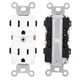 thumbnail image 2 of YDU-205 Enchufe doble estadounidense 15A 125V, enchufe doble blanco, enchufe para gabinete de equipo de gran potencia, 2 of 8