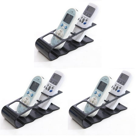 3 Count Pole Bracket Storage Remote Control Holder for End Table Coffee Office