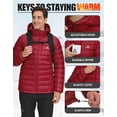 thumbnail image 3 of Packable Puffer Jacket Men Pioneer Camp 16oz Hooded 3 Pockets, 3 of 6