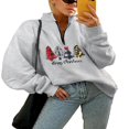 thumbnail image 2 of Sweat-shirt à Manches Longues avec Zip pour Femme, 2 of 9
