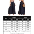 thumbnail image 2 of Pantalones De Salón Pantalones cómodos para mujer Estilo bohemio Pantalones elegantes Ropa diaria (Negro XXL) Kuymtek para Mujer Negro T S, 2 of 6