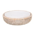 thumbnail image 6 of La Jolla Rattan Round Soap Dish, 6 of 15