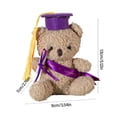 thumbnail image 4 of Peluche de oso de peluche, regalo de graduación para graduados de 2024, fotografía de graduación, oso de peluche, oso de dibujos animados, 4 of 5