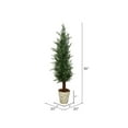 thumbnail image 2 of Vickerman 36" Artificial Potted Cedar Tree in Paper Pot., 2 of 3