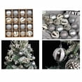 thumbnail image 2 of Clearance Sales Bigersell Christmas Tree Ball Ornaments Set New Christmas Decorations, Christmas Tree Pendants, Christmas Balls, Bright Colored Balls (6cm/16PCS) Silvers, 2 of 5