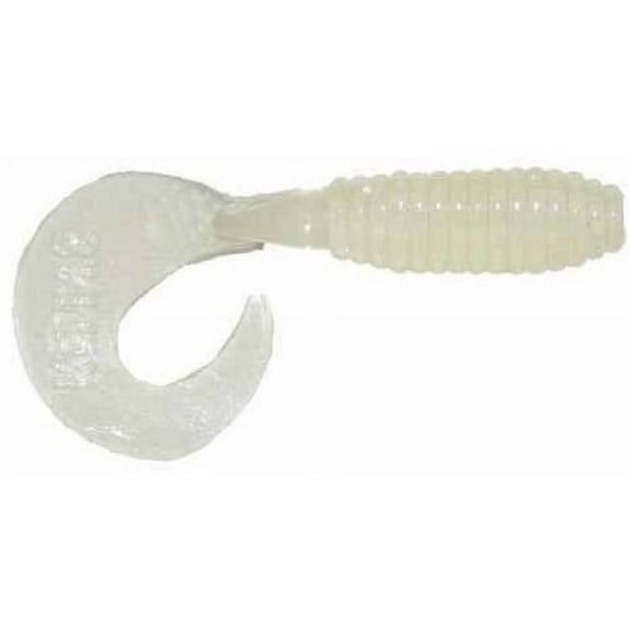 Kalin's Lunker Grub Soft Plastic Grub 10 pack (Glow-In-The-Dark, 3 inch)