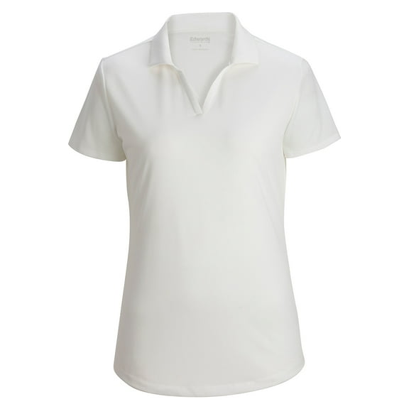 EDWARDS ULTIMATE LADIES POLO, WHITE, 2XL