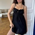 thumbnail image 6 of Women'S Regular-Fit Smocked Bodice Short Dress Black L, 6 of 9