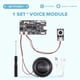 thumbnail image 4 of Módulo de Sonido Grabable de 8 Mb, Control de Botón MP3, Reproductor de Música y Voz con Altavoz para Tarjetas de Felicitación DIY, Regalo de Navidad., 4 of 10