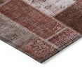 thumbnail image 4 of Addison Rugs Chantille Indoor/Outdoor Traditional Patchwork Burgundy Washable Rectangle Rug, 2'6" x 3'10", 4 of 6