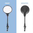 thumbnail image 4 of Universal Motorcycle Folding Mirror Motorbike Street Bike Side Mirrors Rearview Scooter Mirror 8/10, 4 of 5