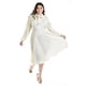 thumbnail image 5 of Vestido plisado con laso Roman Fashion /Tallas Extras, 4322 (Blanco) blanco 36, 5 of 7