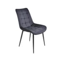 thumbnail image 1 of Silla de Comedor Kessa Muebles Dakotta Velvet Negro Patas Metal Negro, 1 of 2