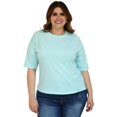 thumbnail image 1 of Playera básica BALAM 0069 Aqua Talla Extra 38, 1 of 6