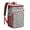 Red-12, variant on Watermelon and Sunshine Insulated Cooler Backpack, Tropical Print Leakproof Lunch Bag for Beach and Outdoor Travel