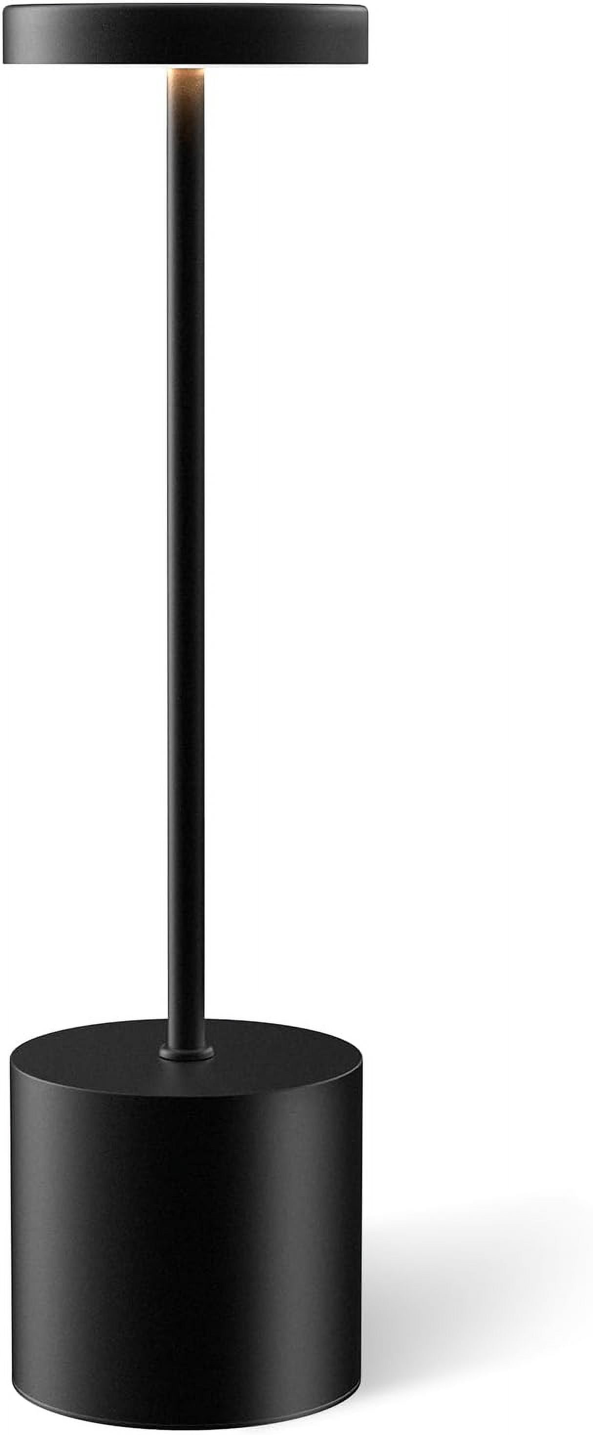 YIBEN Lámpara De Mesa Inalámbrica Recargable, Batería