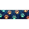 thumbnail image 3 of LUUFILx Colorful Paw Print Design Background Banner Pet Themed Party Decorations, 3 of 7