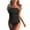 Black, variant on RUTAYY Women Strapless Swimsuit Bandeau Bathing Suit Swimwear Boho Swim Wear
