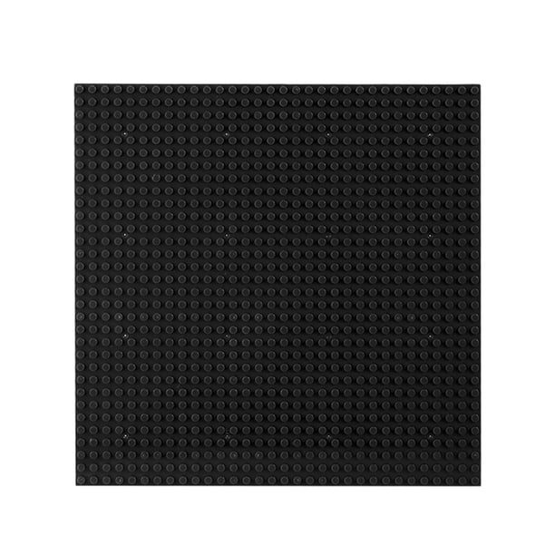 Placa Base Bloque Construcción Partículas Estándar Accesorios Bloques Construcción Ensamblados 32*32 Partículas 25 5*25 5 Cm Base Gran Tamaño Sin Infracción (negro)