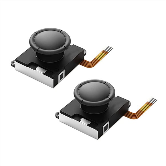 Joystick de Efecto Hall de Repuesto para JoyCon con Herramientas de Reparación, Palanca Electromagnética Antidesplazamiento para /Lite 2 Piezas