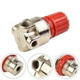 thumbnail image 1 of Soupape de Régulation de Pression Haute Précision Régulateur de Tension à 4 Trous Soupape de Contrôle de Pression Accessoires de Piston de Compresseur d'Air, 1 of 6