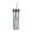 Black, variant on asddcavvf Tumbler With Same Lid and Straw 16 Oz CupDouble Clear Cup Straight Sippy Cup Summer Sports Water Cup Vacuum Coffee Mug Glass