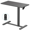 thumbnail image 1 of Bureau Debout Mobile Réglable avec Roues Dissimulées, Table d'Appoint en Forme de C pour Chevet et Canapé, Bureau Portable pour Ordinateur Portable au-Dessus du Lit pour Hôpital, Maison, Bureau, 1 of 9