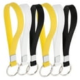 thumbnail image 4 of KALLORY 6-Pack Silicone Wrist Lanyards Keychain for Keys, Round Flat Style, , Comfortable, Perfect for Daily Use and Outdoor Activities, 4 of 8