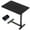 Black, variant on ZUNMOS Mobile Standing Desk Overbed Laptop Desk Adjustable Height Desk with Hidden Casters for Sit Stand Workstation Portable Laptop Computer Desk Rolling Desk for Home, Office, Dorm, Brown