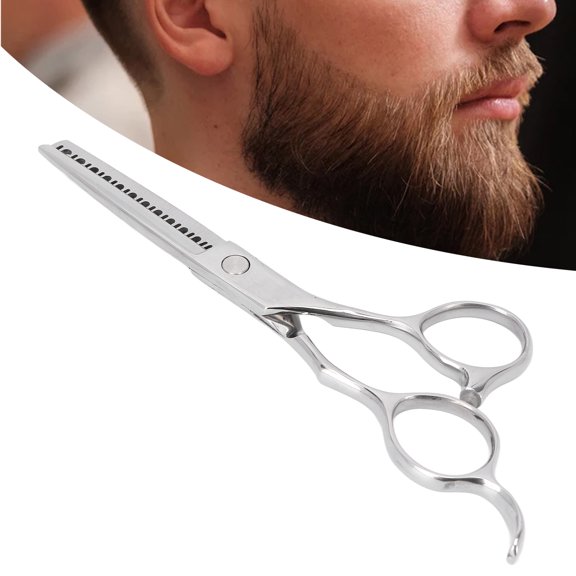 Tijeras Para Cortar El Cabello, Tijeras Para Texturizar El Cabello De Peluquería De Acero Inoxidable De 6 Pulgadas, Corte Rápido Y Fácil De Adelgazar Para Peluqueros Para