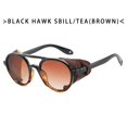 thumbnail image 1 of Gafas de sol de moda punk con doble haz, gafas de personalidad retro con forma de rana, 1 of 5