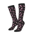 thumbnail image 2 of Balery Breast Cancer Awareness (2) Fun Novelty Socks Men'S Women'S Crew Socks Funny Crazy Novelty Socks Quirky And Cool Socks, 2 of 9