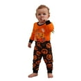 thumbnail image 6 of Hotiary Halloween Family Pajamas Sets, Halloween Family Matching Pajamas Sleepwear, Holiday Pumpkin Print Family Pjs Jammies Nightwear Loungewear for 3M-2XL, 6 of 7