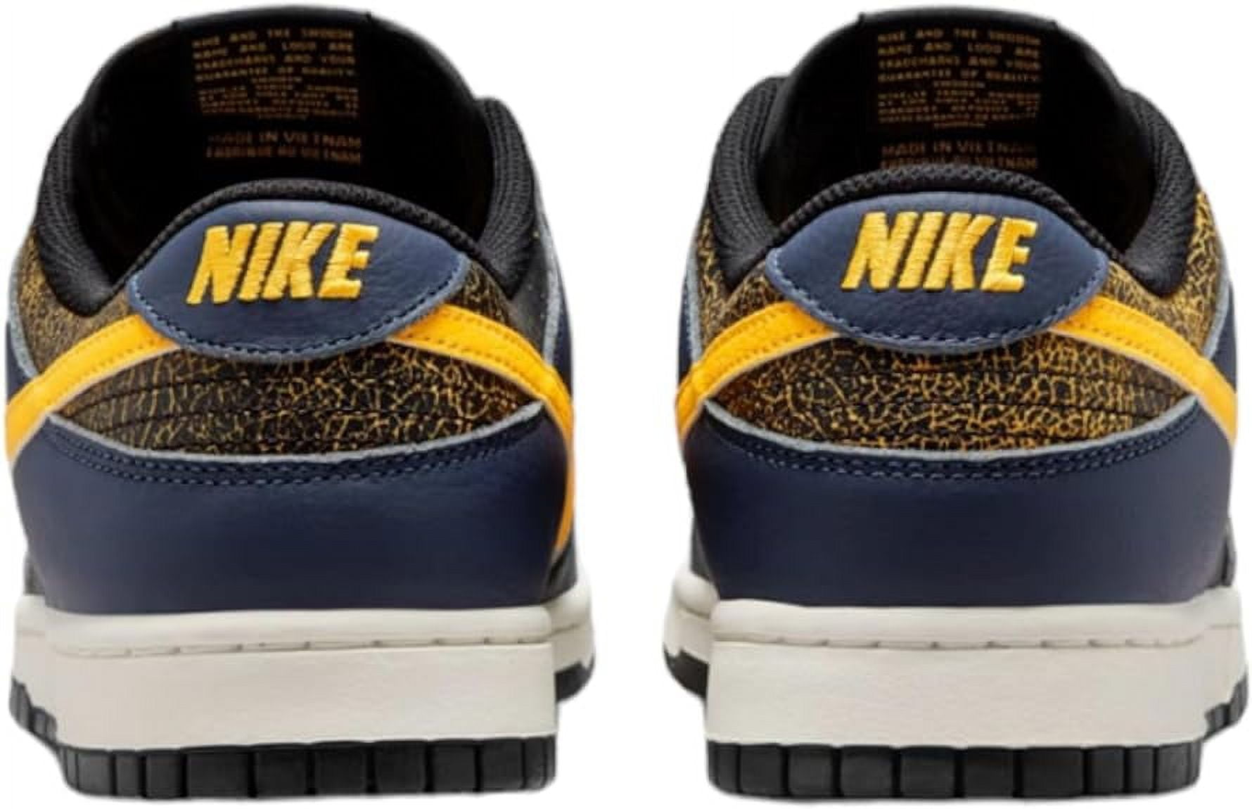 Men's Nike Dunk Low Retro Black/Tour Yellow (FZ4014 010) - 9.5