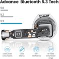 thumbnail image 2 of Audífonos inalámbricos X1 Neo Bluetooth 5.3 Haylou AAC HD Sonido estéreo Graves Profundos Micrófono intrauditivo Blanco, 2 of 7