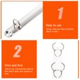 thumbnail image 4 of Shisuyan 3pcs Iron Leaf Binders Household Binder Circles Removable Book Rings Book Accessory, 4 of 9