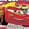 thumbnail image 3 of Disney's Cars - Lightning Mc Queen Seven Time Champ - Toddler And Youth Raglan Graphic T-Shirt, 3 of 4