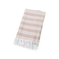 thumbnail image 1 of Moocorvic Clearance Cotton Absorbent Large Size Bath Towel European And American Knitted Striped Fringed Turkish Sand, 1 of 2