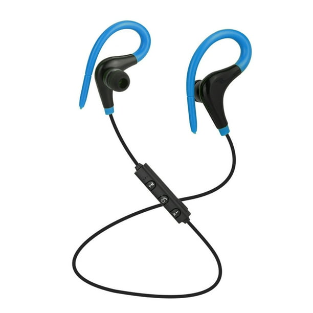 Auriculares deportivos Bluetooth 4.1 con auriculares inalámbricos Auriculares estéreo con gancho para la oreja, azul sidaley DZ4190-02B