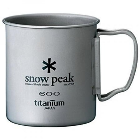 - Snow Peak Titanium Single Wall Cup 450 - Green - 2 Pack
